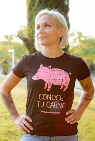 Camiseta Conoce tu Carne Mujer